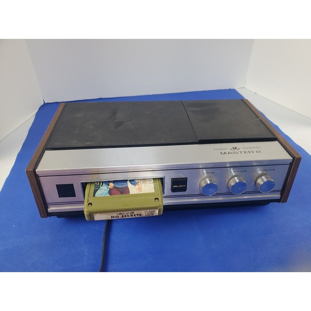 Longines Symphonette LTP-180 Master 8 Stereophonic 8 Track Player Read